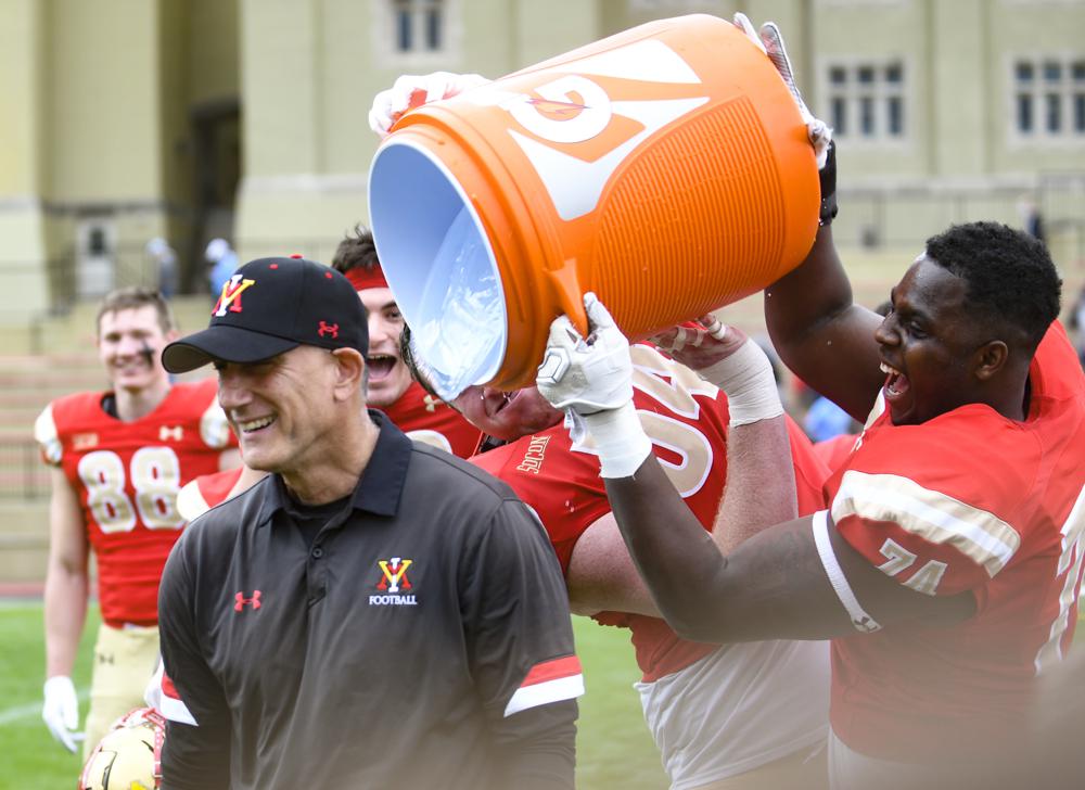 VMI head football coach Scott Wachenheim