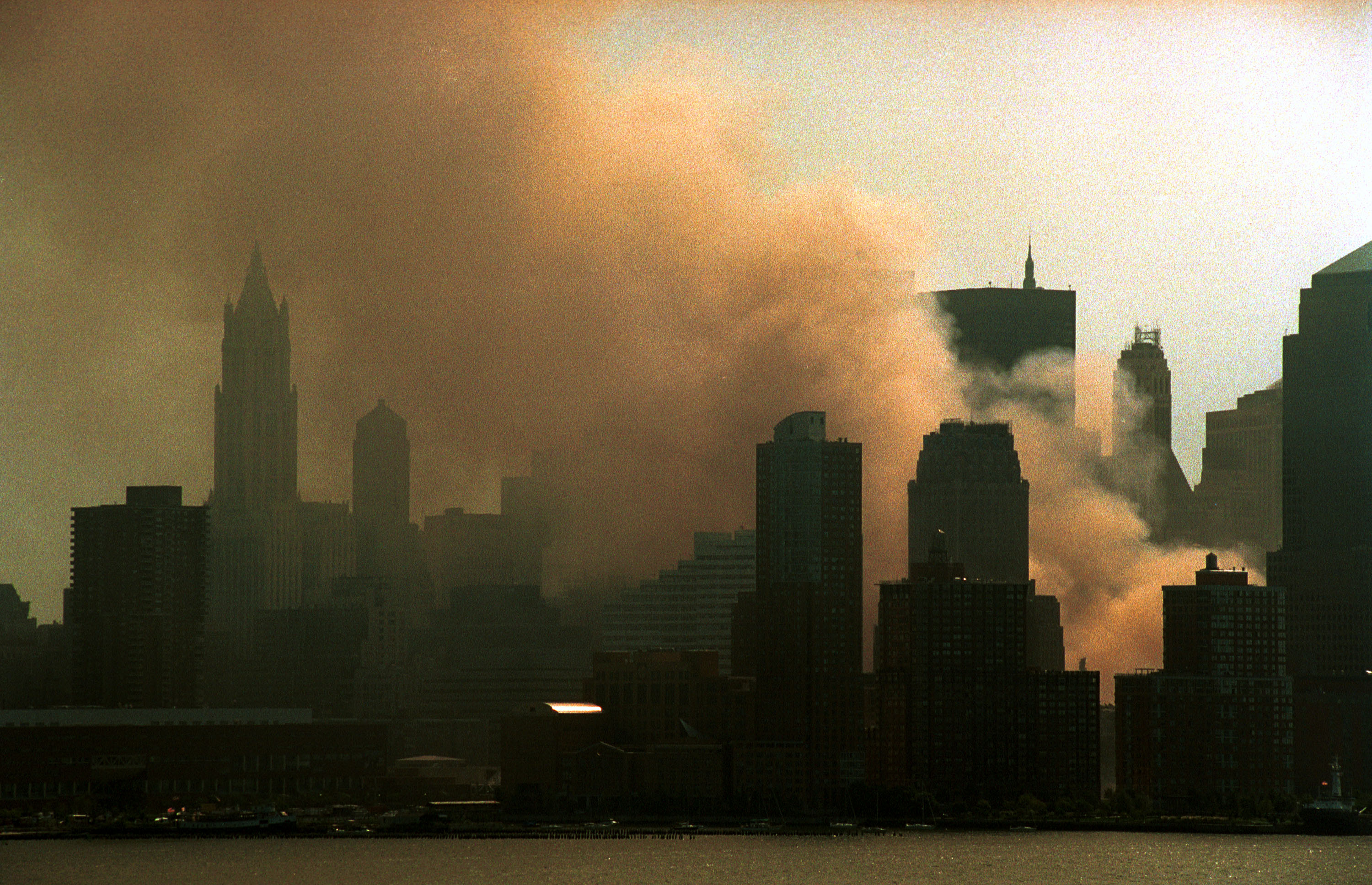 Aftermath of World Trade Center Attack
