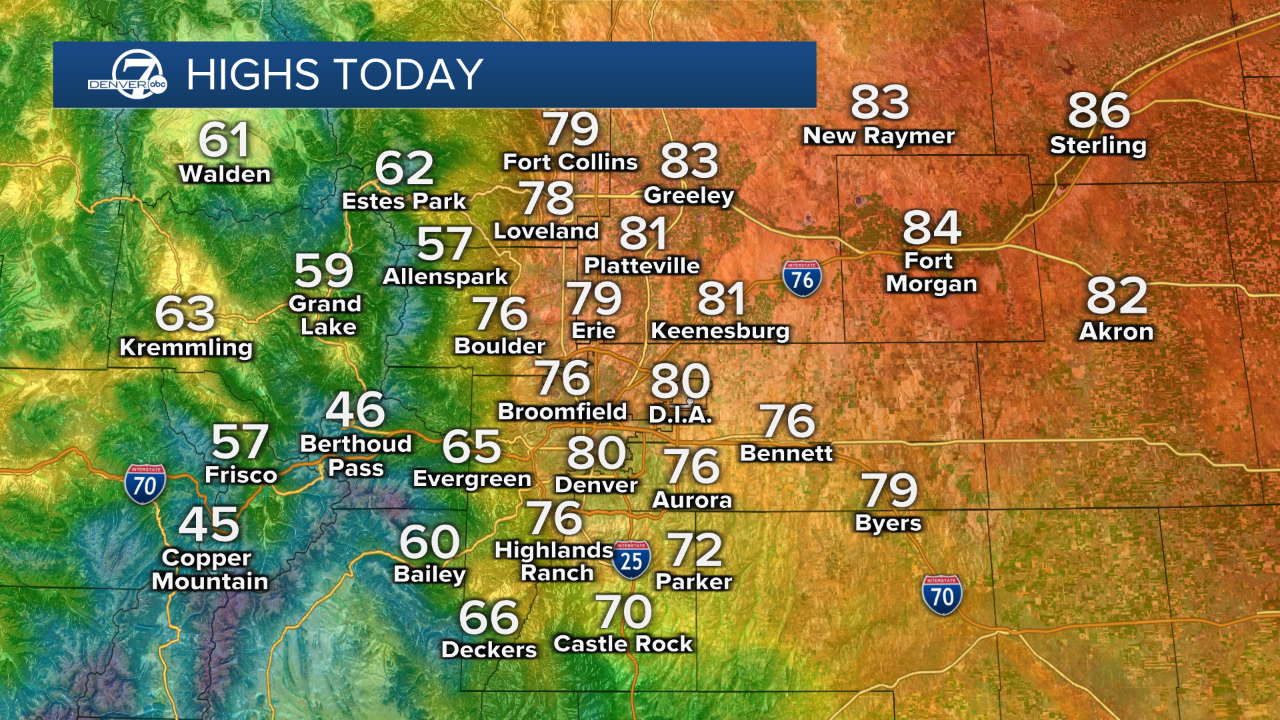 Warm, windy Tuesday ahead with scattered mountain storms