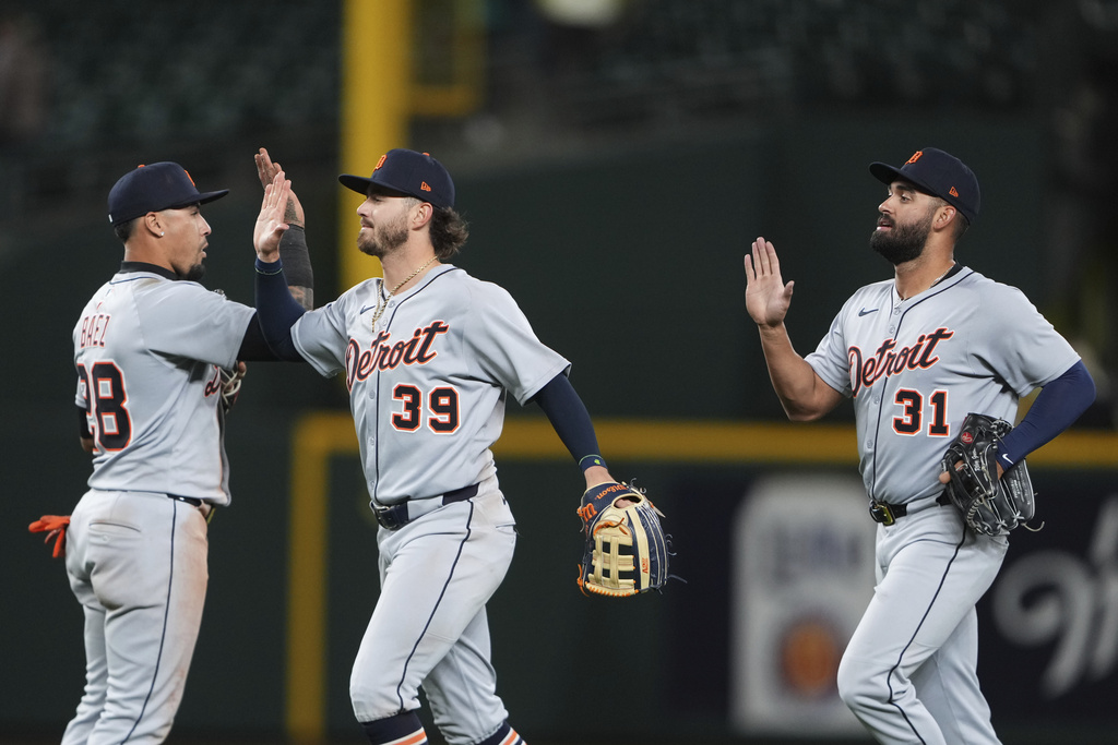 Tigers Mariners Baseball