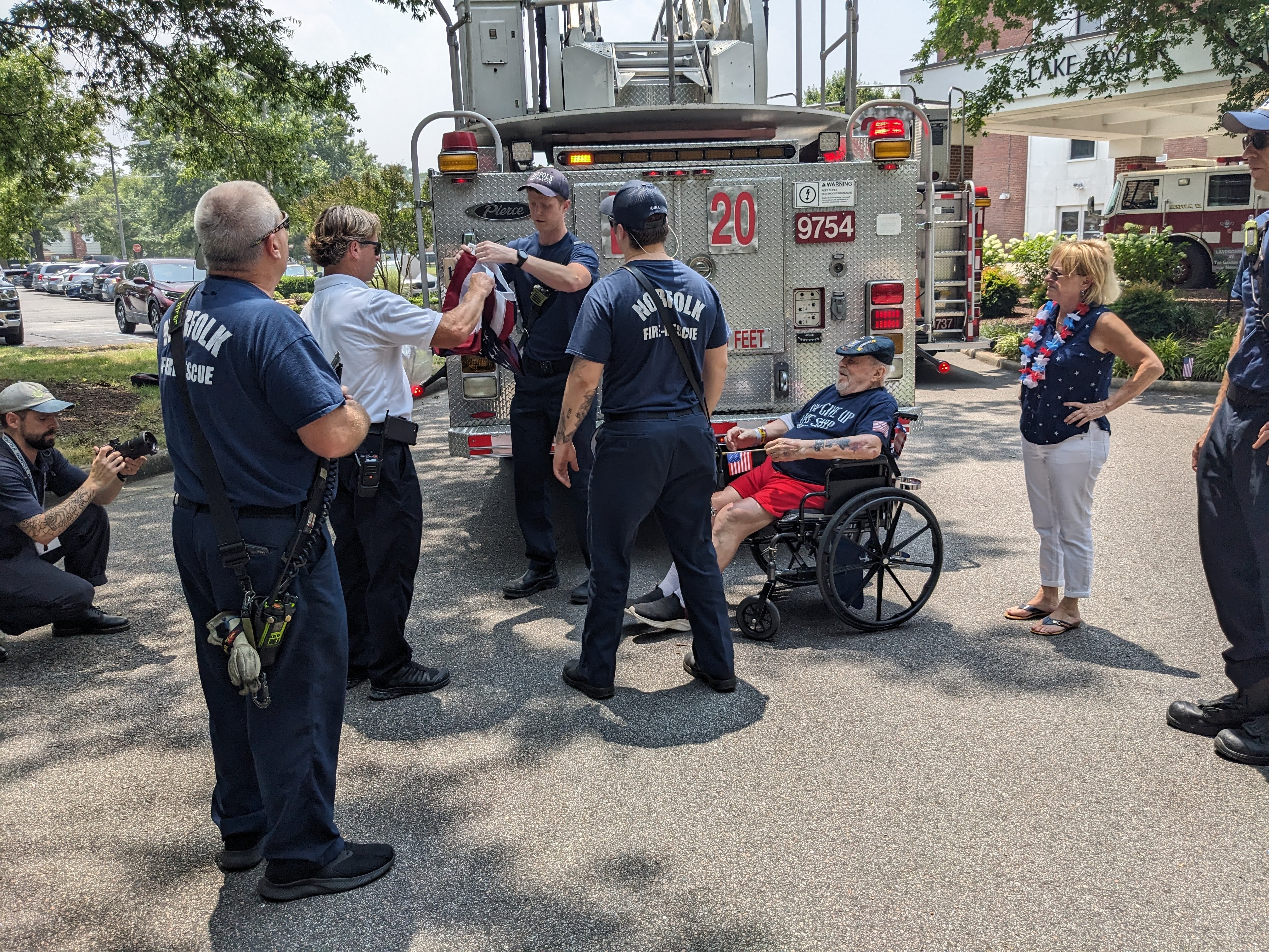 Lake Taylor Hospital replaces flags on 30 Norfolk Fire-Rescue vehicles d.jpg
