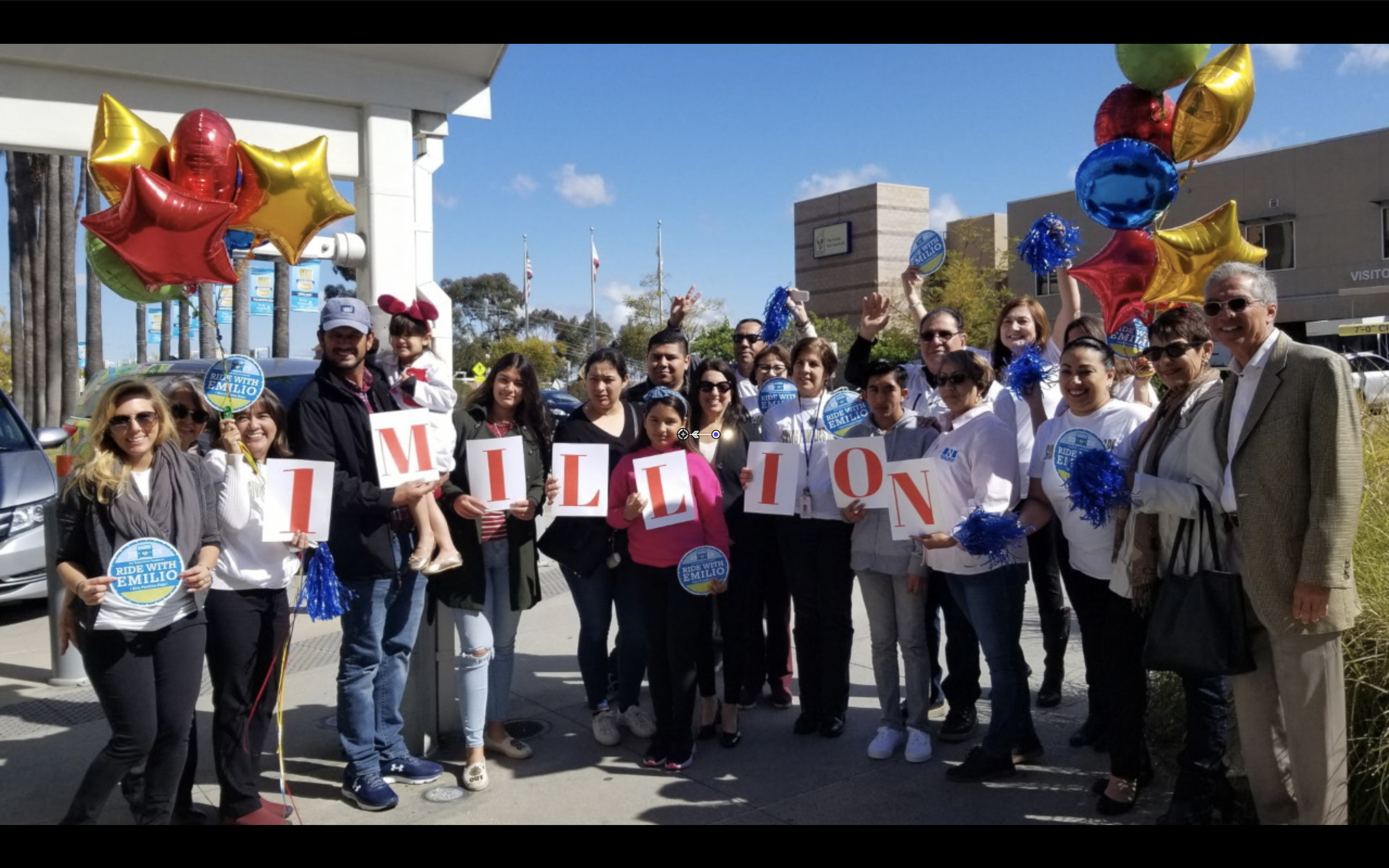 Emilio Nares Foundation celebrates one million miles