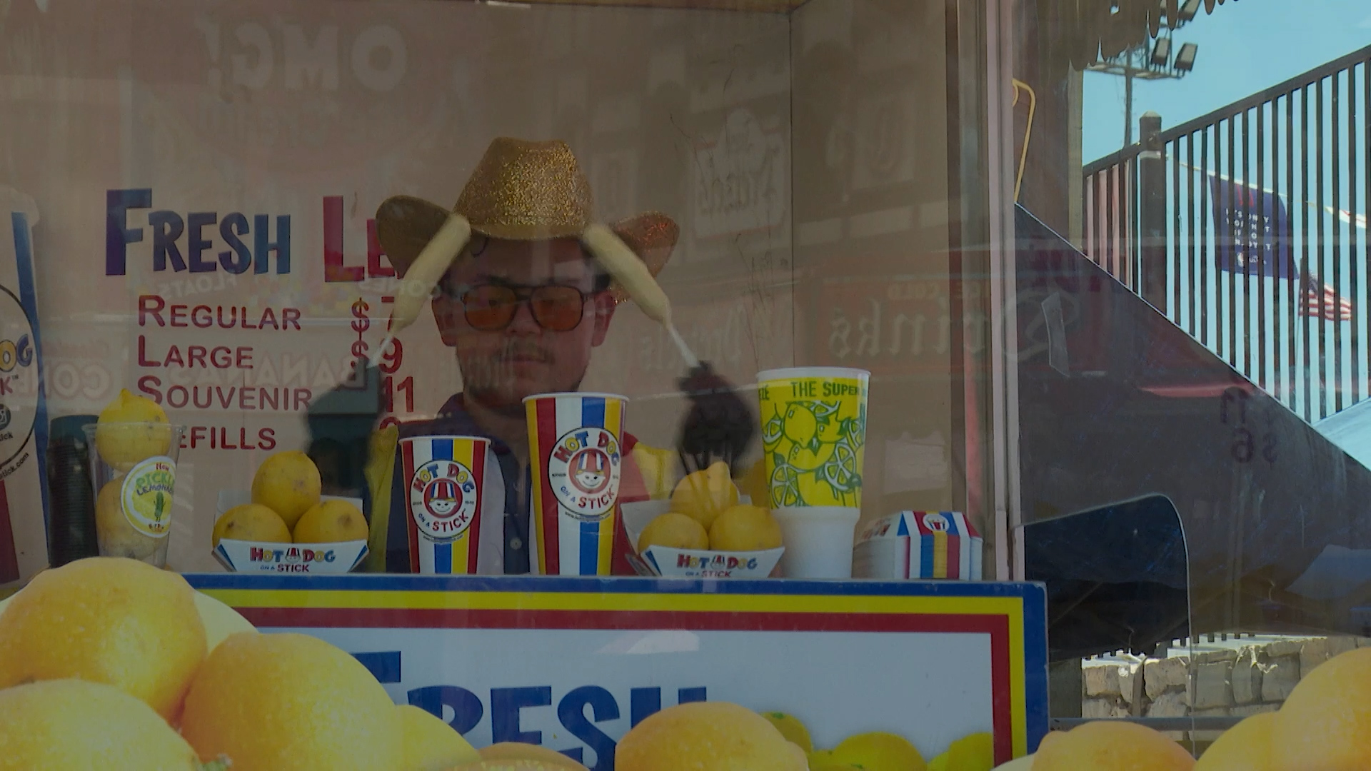 Final touches before the Mid-State Fair opens