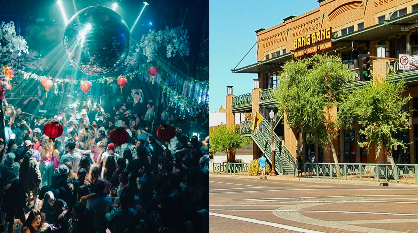 Bang Bang [Asian-fusion restaurant, night club with electronic house & techno music] is set to open at the former Gordon Biersch Brewery Restaurant on Mill Ave in Tempe.