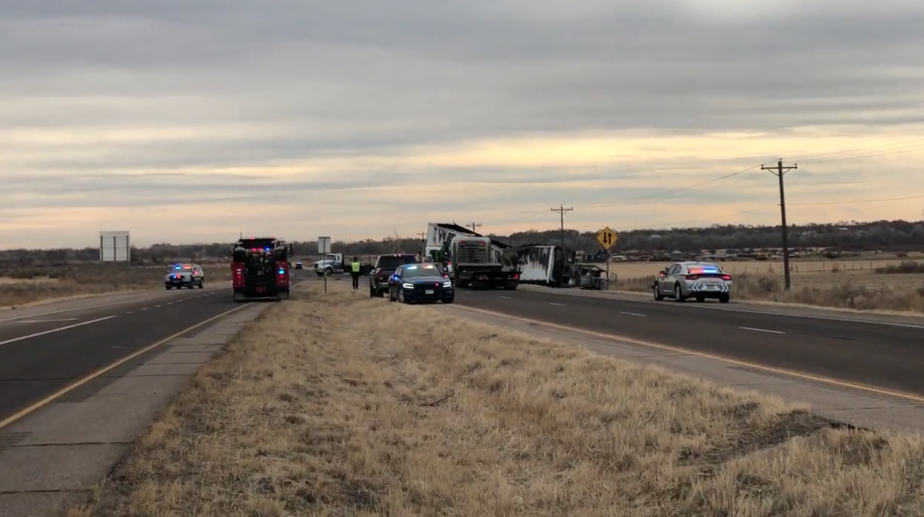 Highway 50 fiery crash