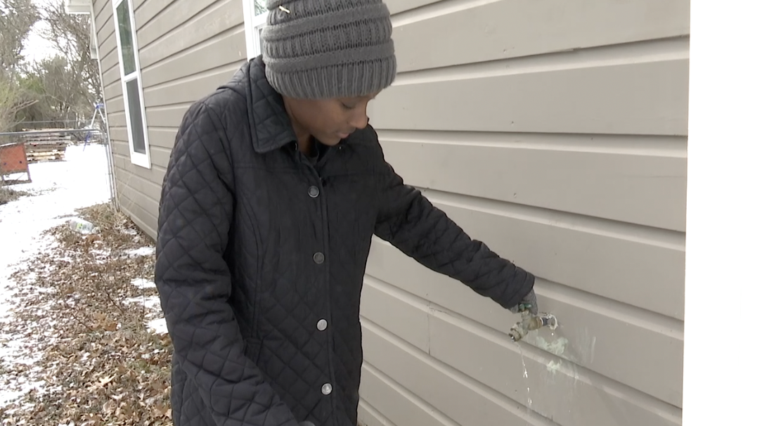 Winter freeze shuts down Marlin water plant, residents left with little water