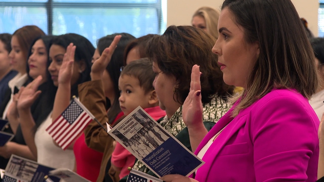 Naturalization ceremony
