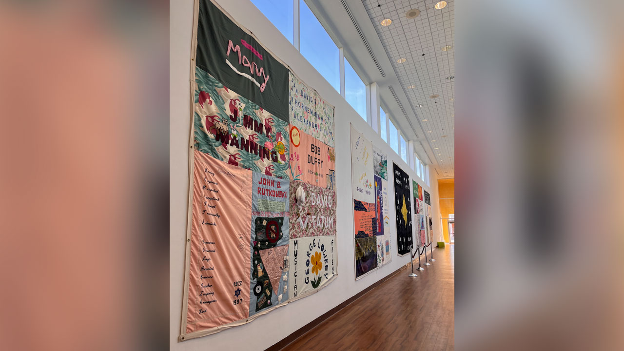 AIDS Memorial Quilt is on display at FAU University Galleries through Dec. 15, 2023.