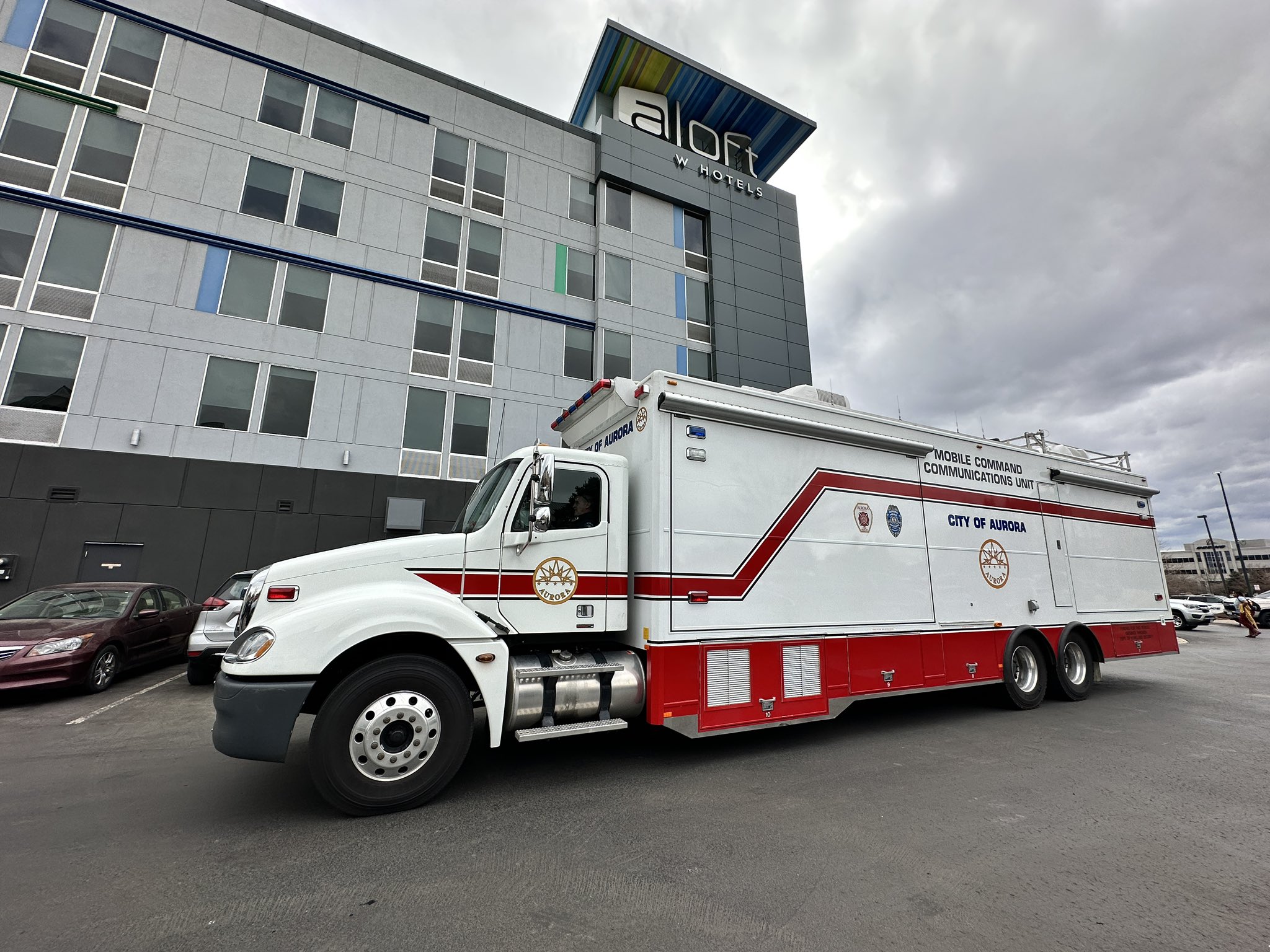 Aloft Hotel standoff aurora 3-15-23