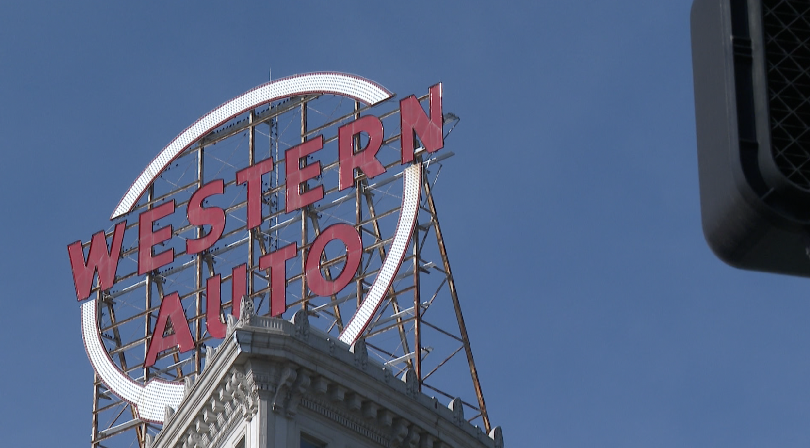 Western Auto Sign