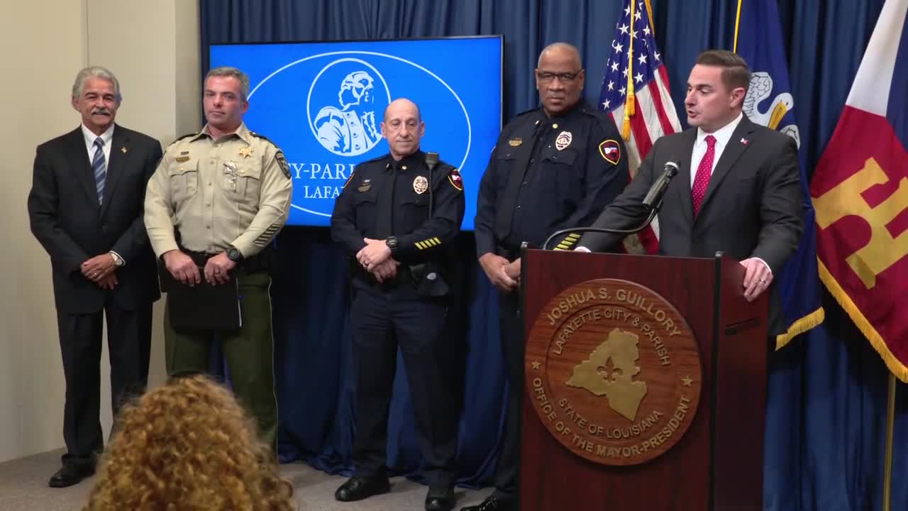 LCG violent crimes task force presser