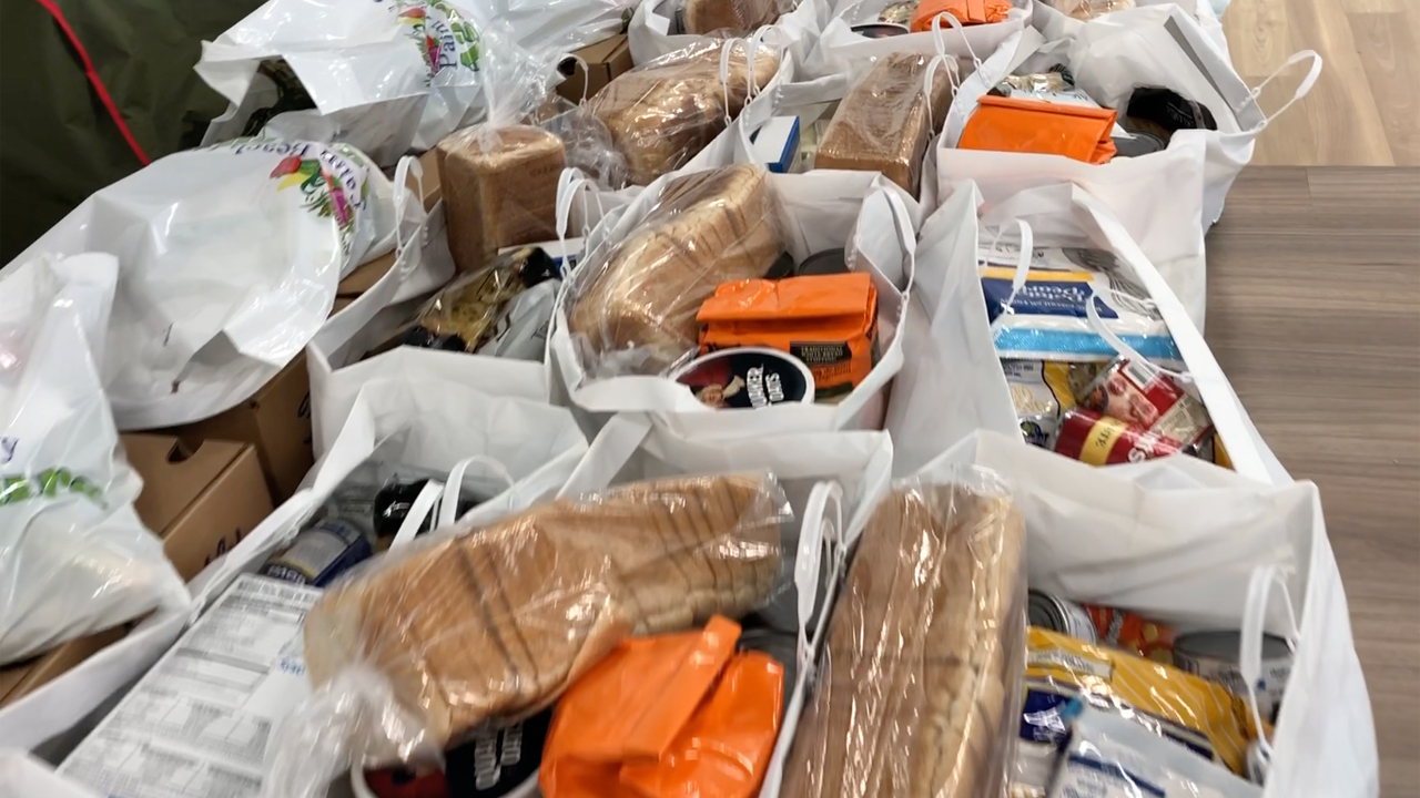 Opportunity Early Childhood Education & Family Center are distributing fresh produce, diapers and food to families in need in the Westgate area of Palm Beach County on April 28, 2020.