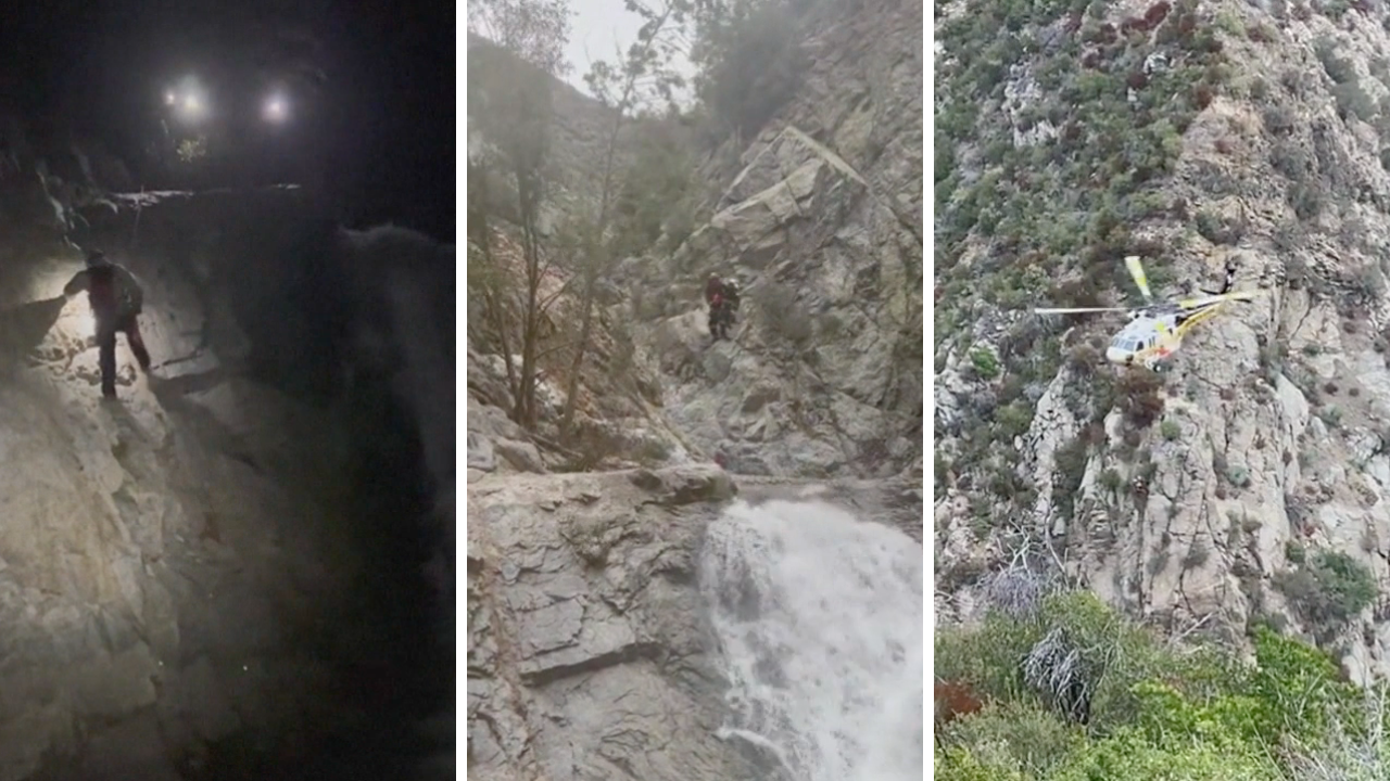 Hiker Rescue, Angeles National Forest, September 2023