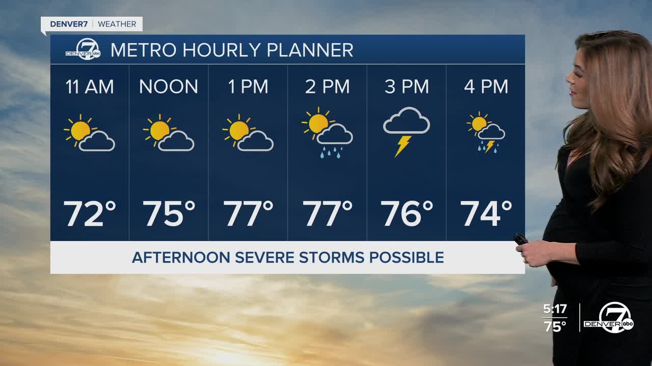 Denver's Hourly Planner for Tuesday