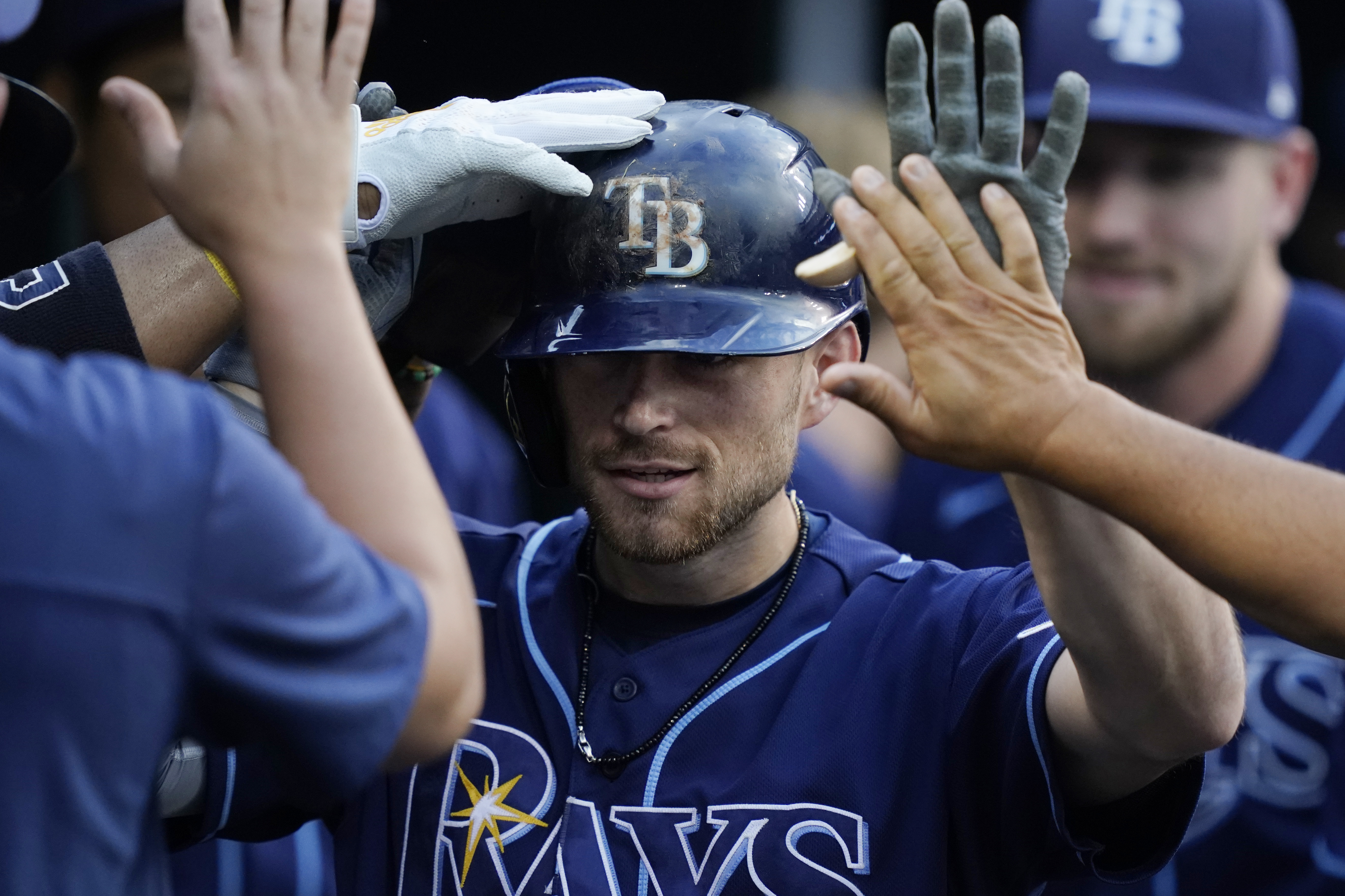 Brandon Lowe Rays Tigers Baseball