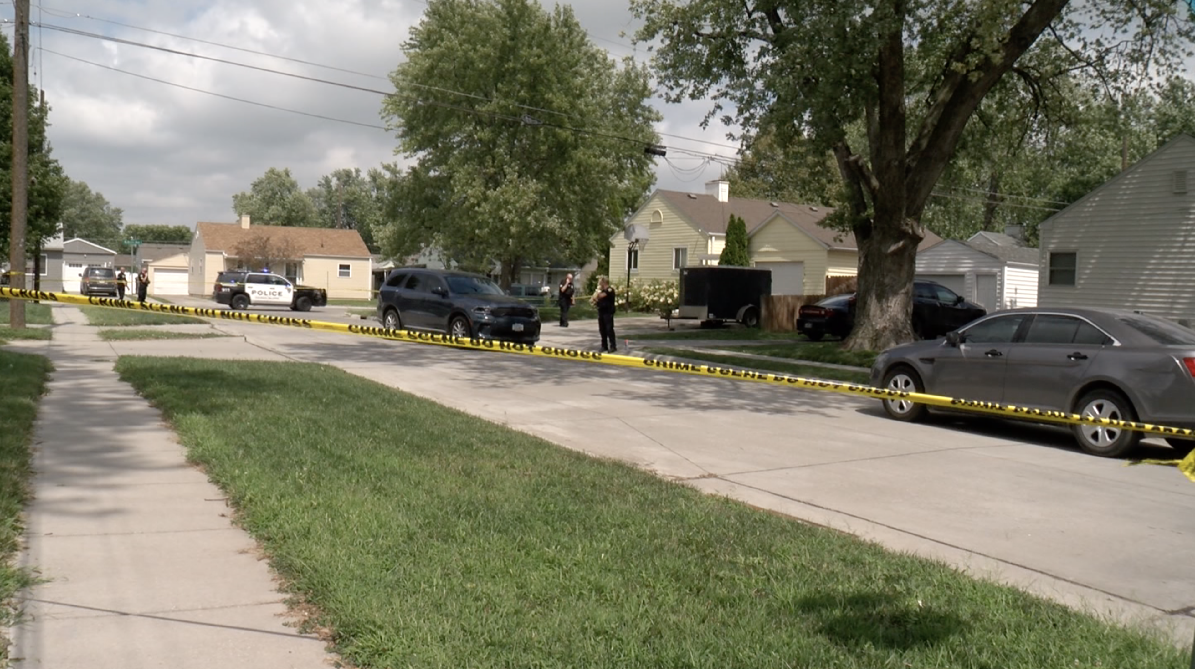 Pottawattamie County Shooting Scene Council Bluffs Officer-involved shooting
