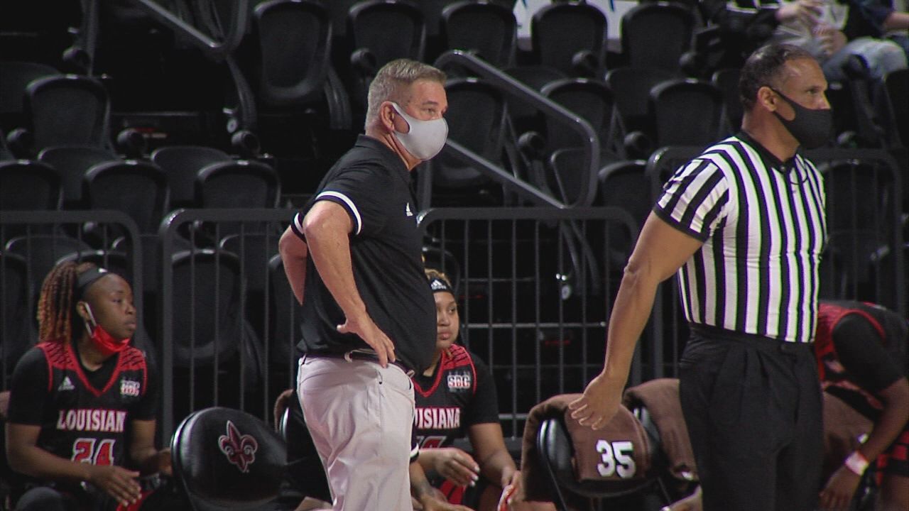 Garry Brodhead Louisiana Women's Basketball 2021