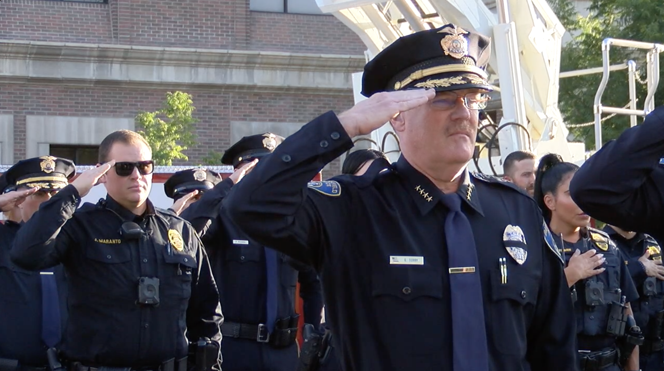 chief terry honors officers
