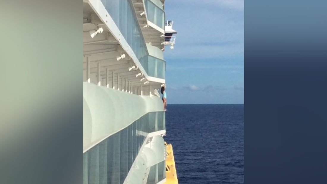 Woman Selfie Cruise Ship Banned