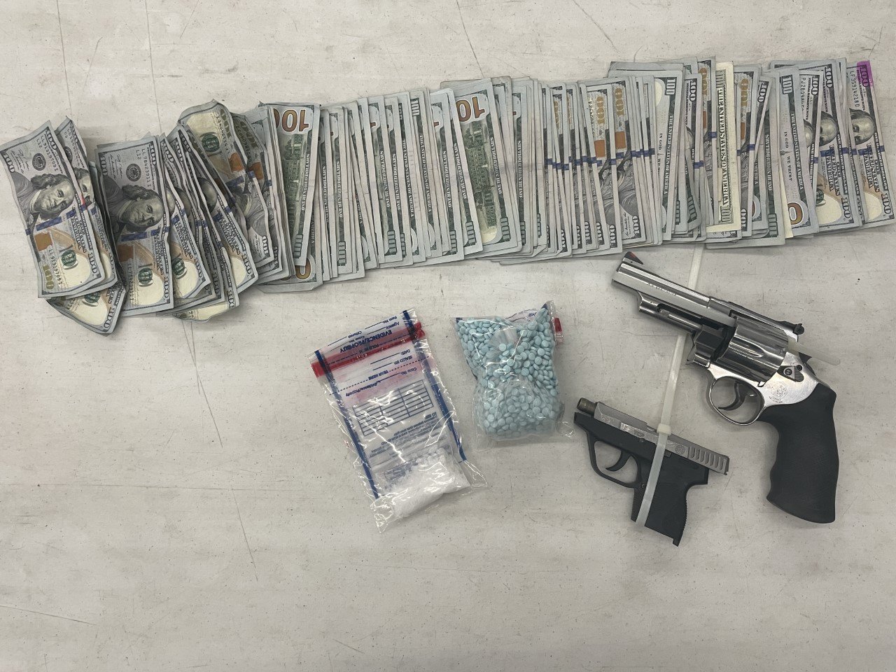 Fentanyl and handguns 