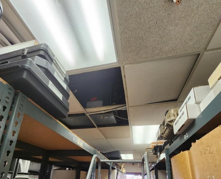 Glendale PD water damage