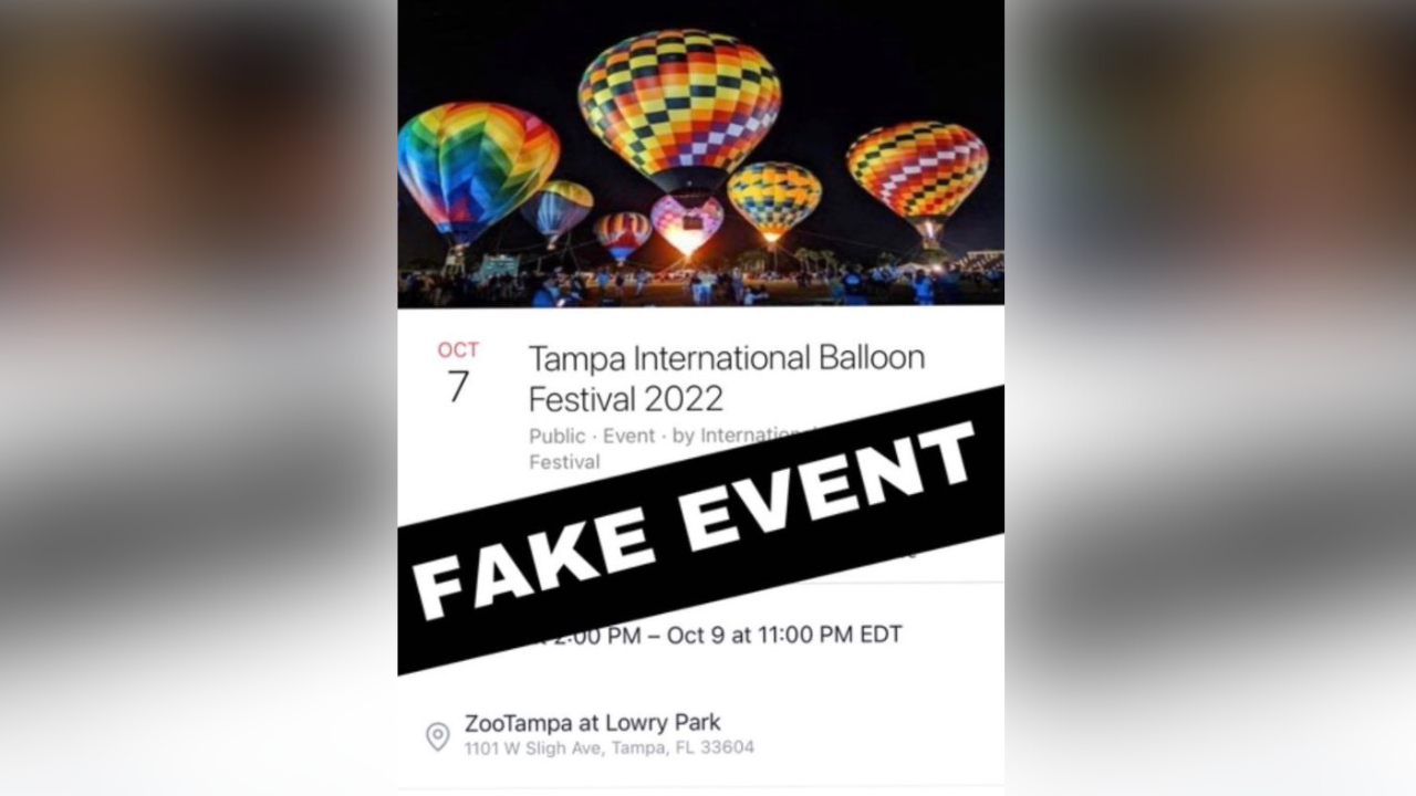 Fake event listed for ZooTampa