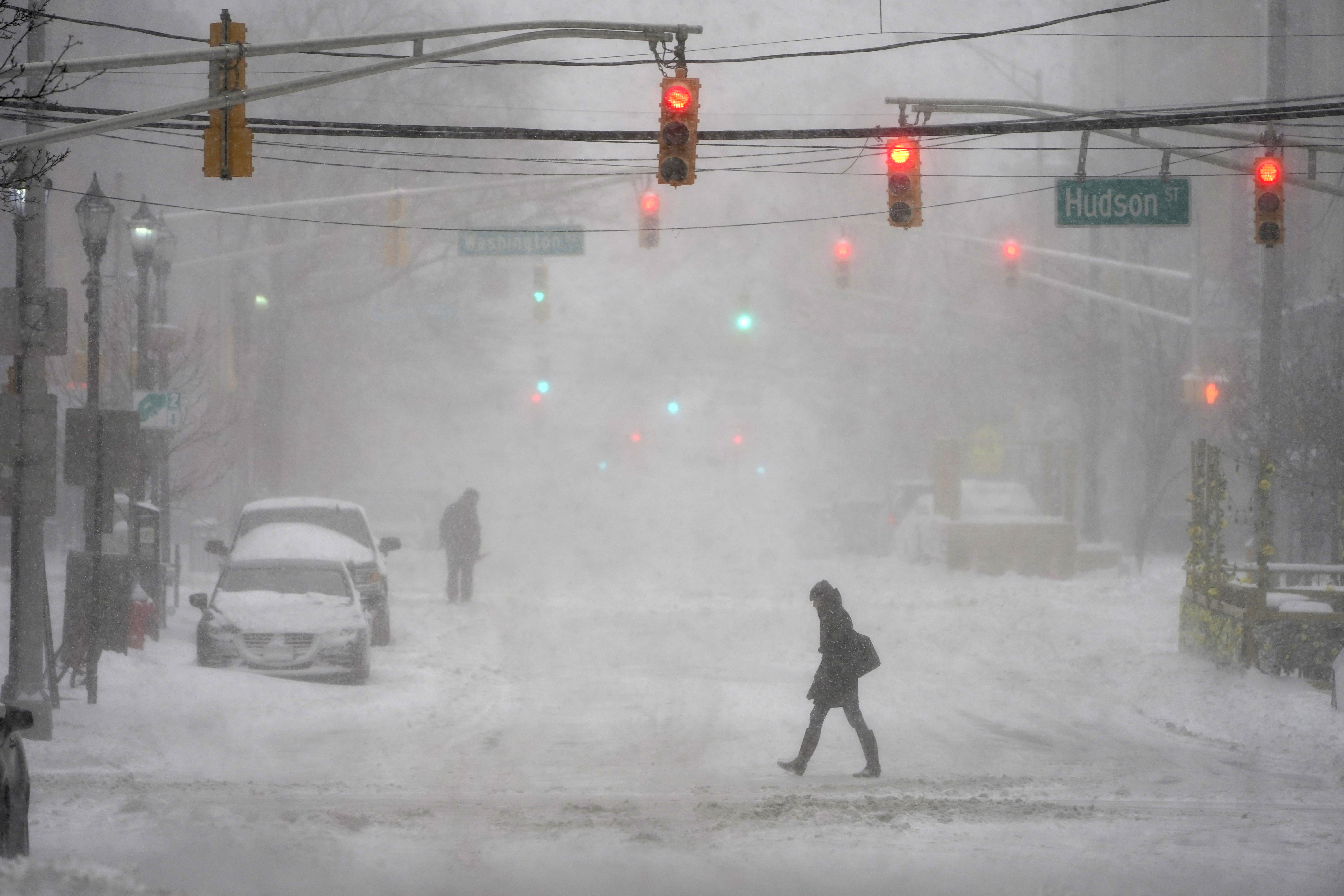 APTOPIX Winter Weather New Jersey