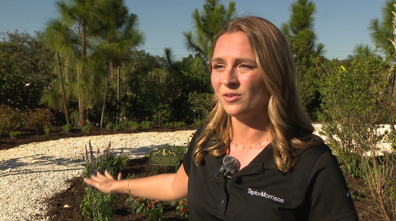 National home builder Taylor Morrison adds gardens to its communities to help monarch butterflies 