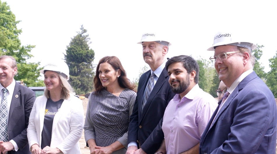 TechSmith breaks ground on MSU campus