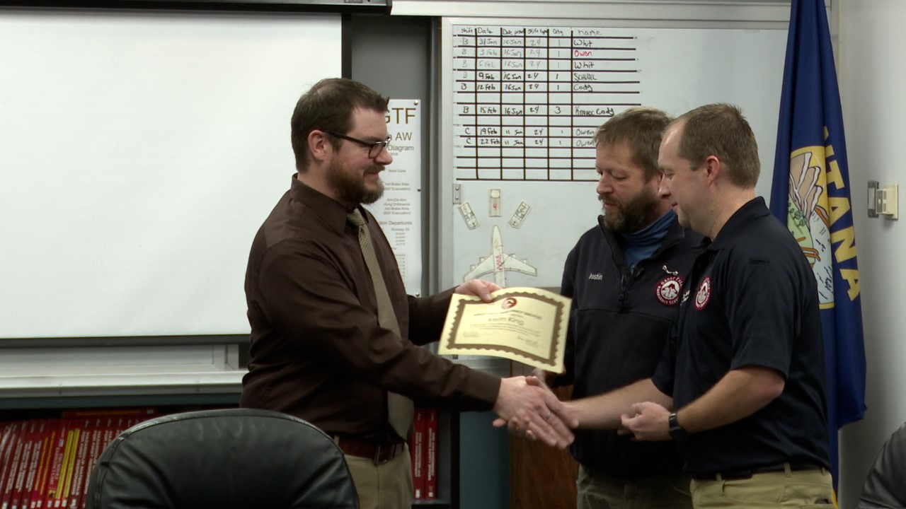 Keith King used CPR to help save a man’s life