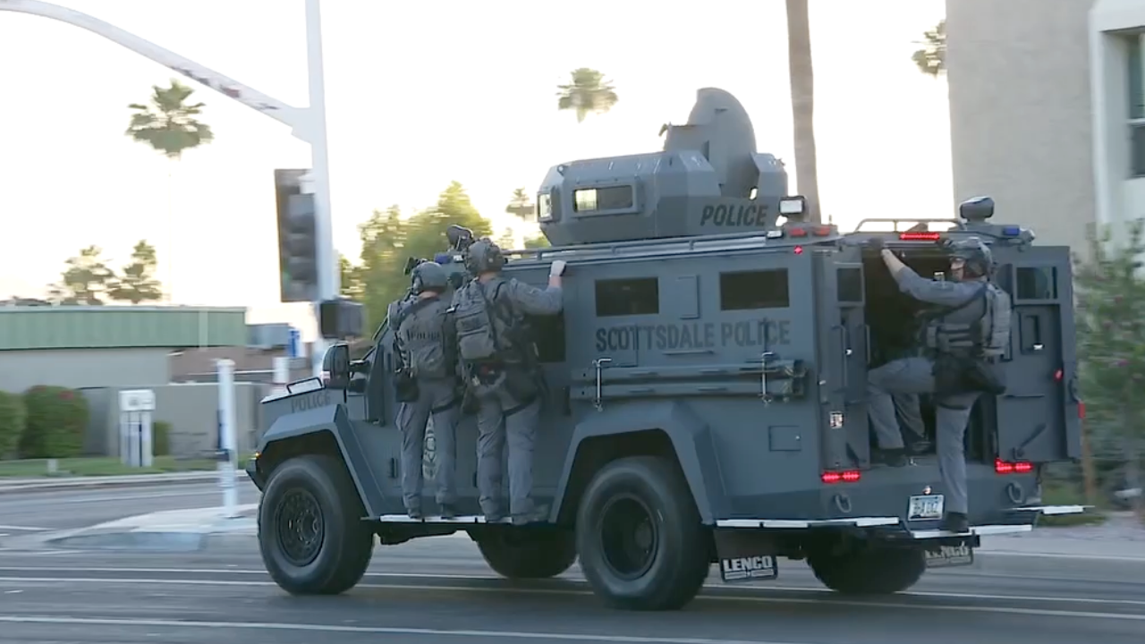 Scottsdale swat scene