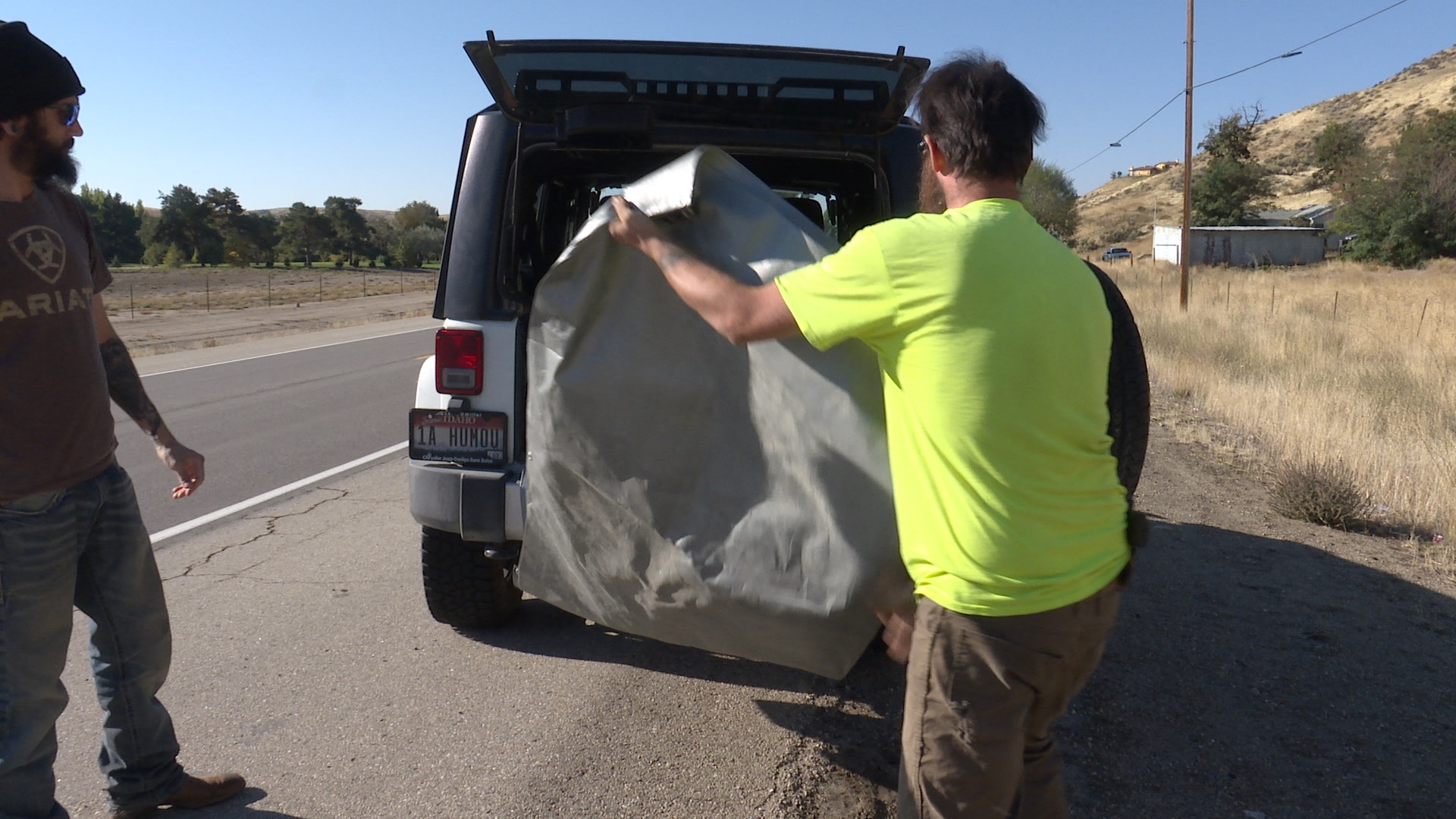 Salvaging Roadkill in Idaho