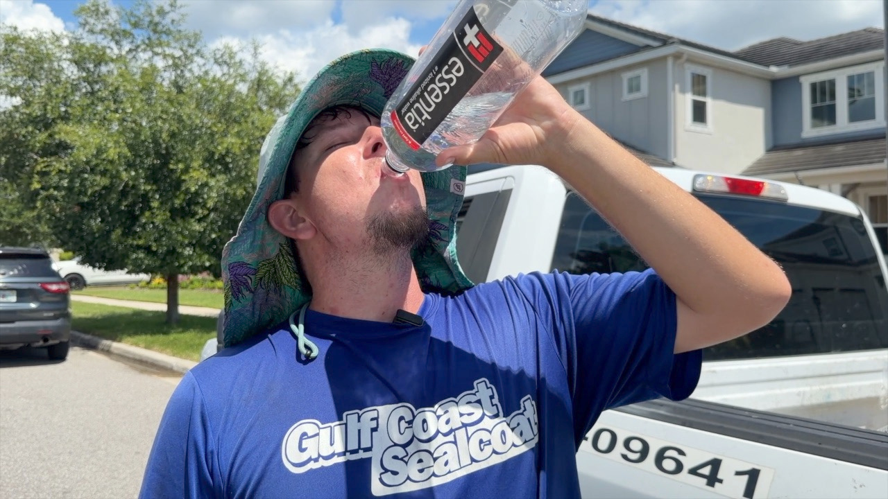 Outdoor workers battle dangerous heat as high temperatures grip Tampa Bay