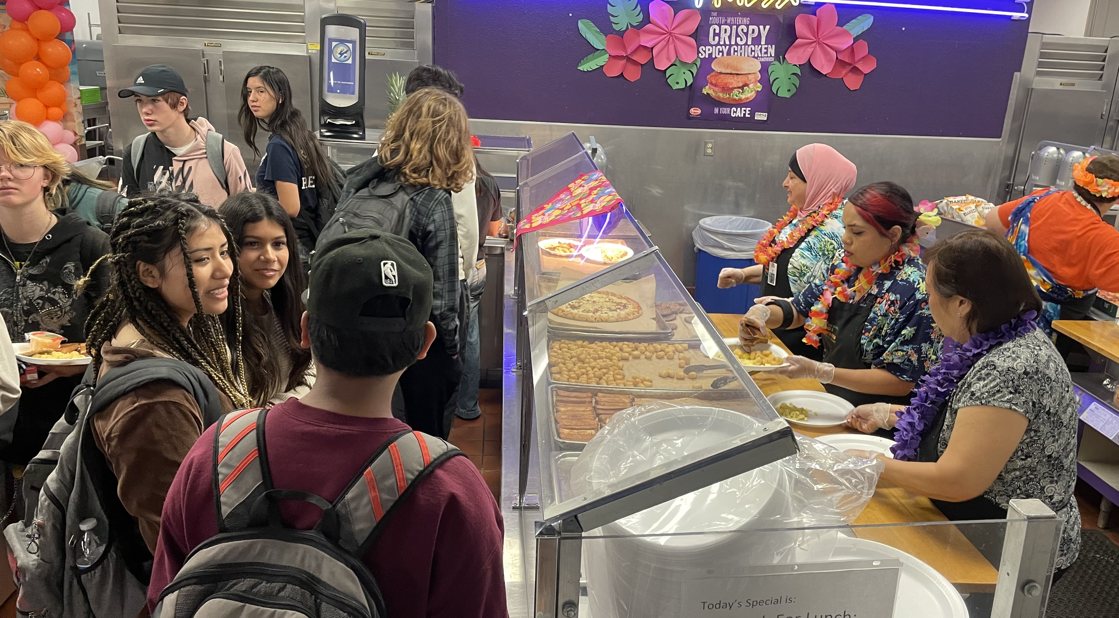 Mesa High School free lunch