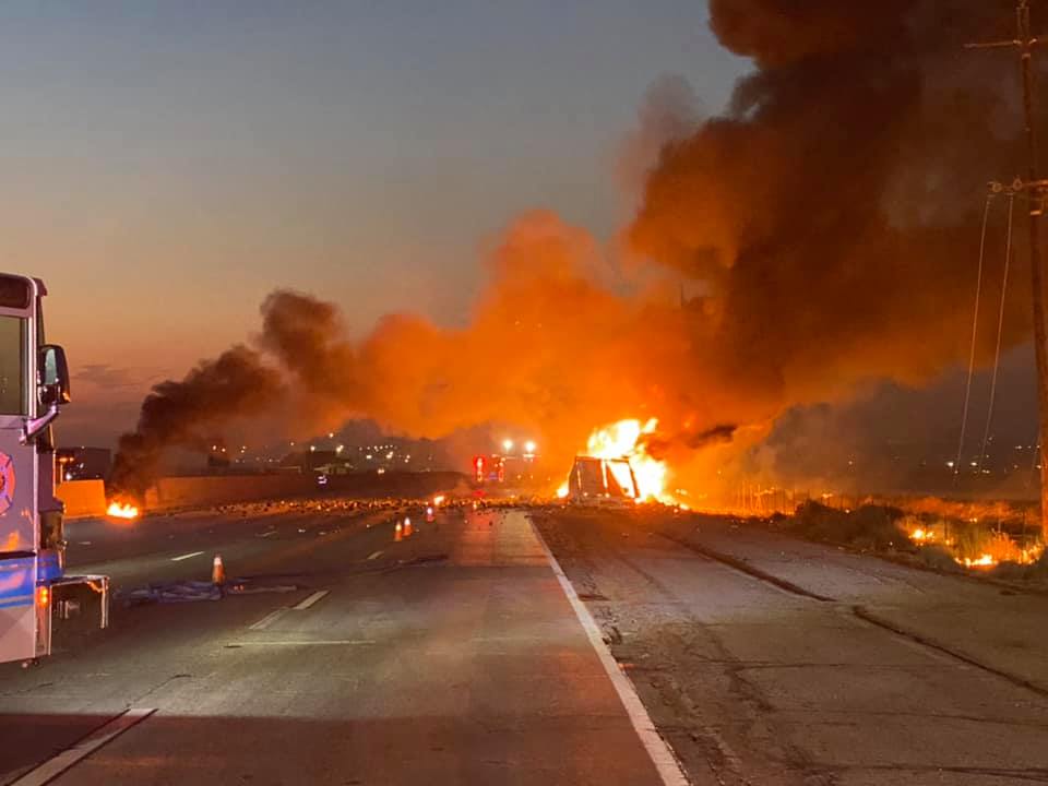 CHP Grapevine Fire