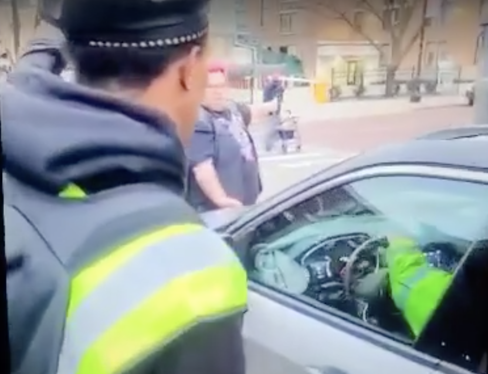 Protest video goes viral after demonstrator draws weapon.png