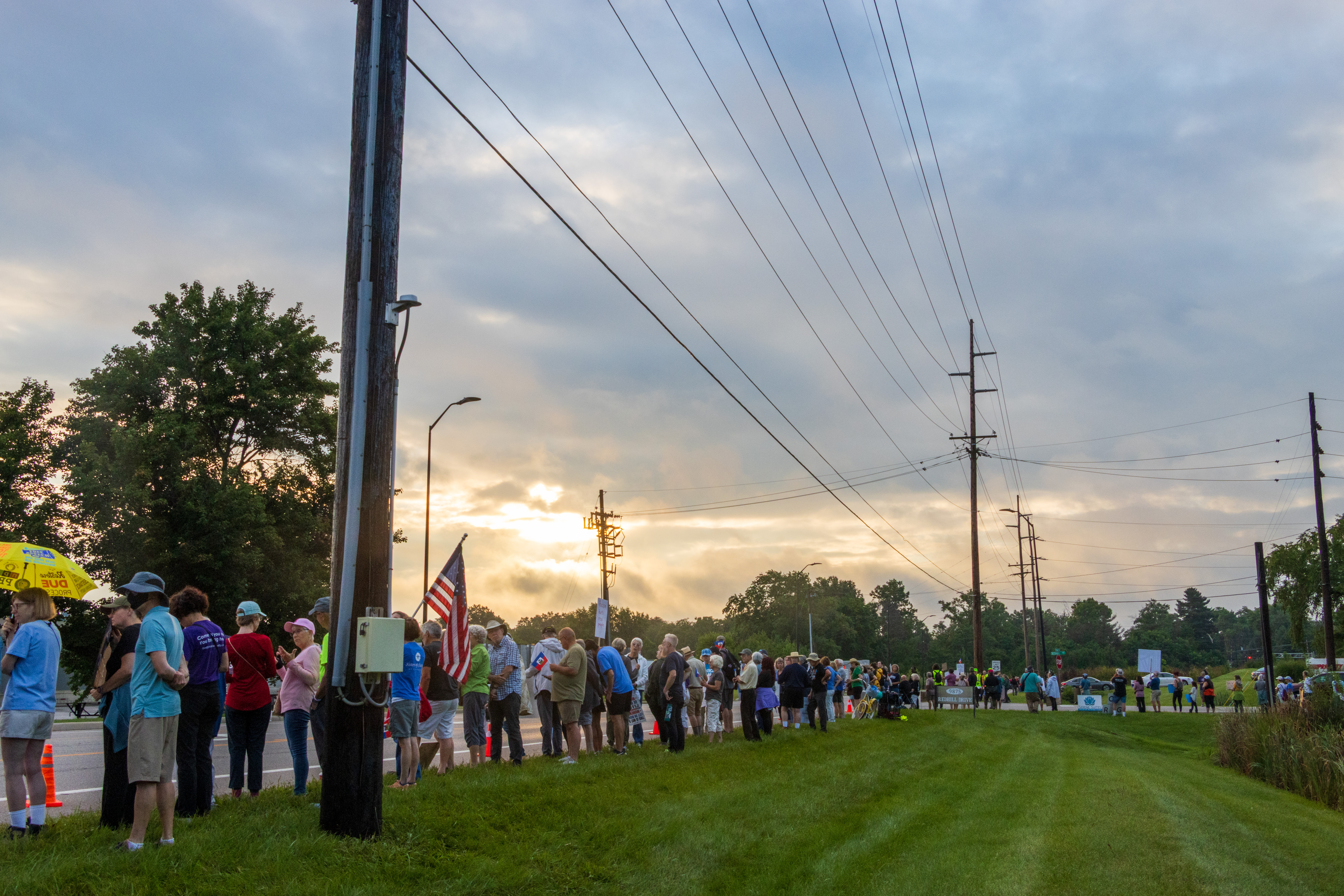 Blue Ash ICE Protest 8/2/26