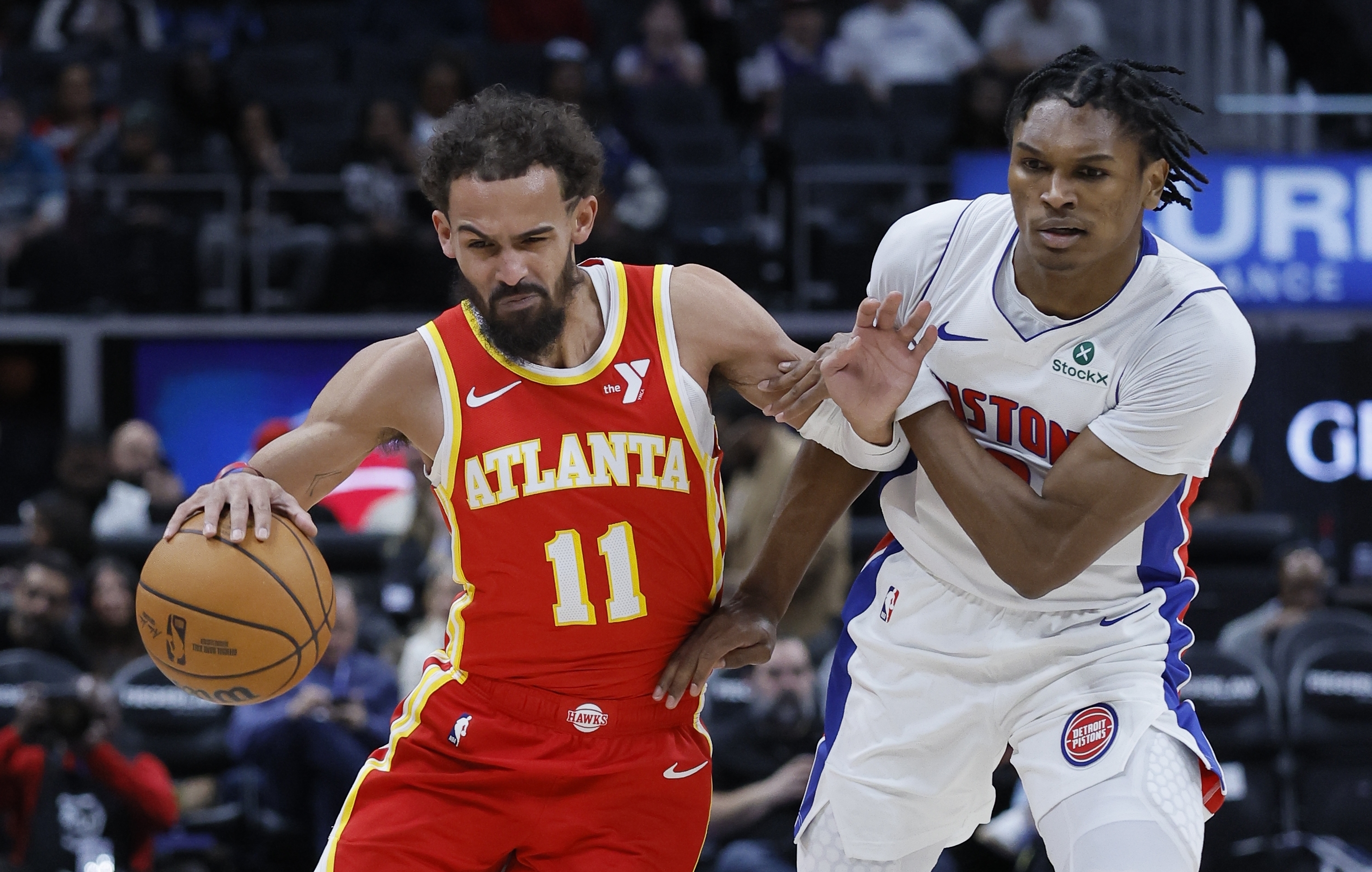 Hawks Pistons Basketball