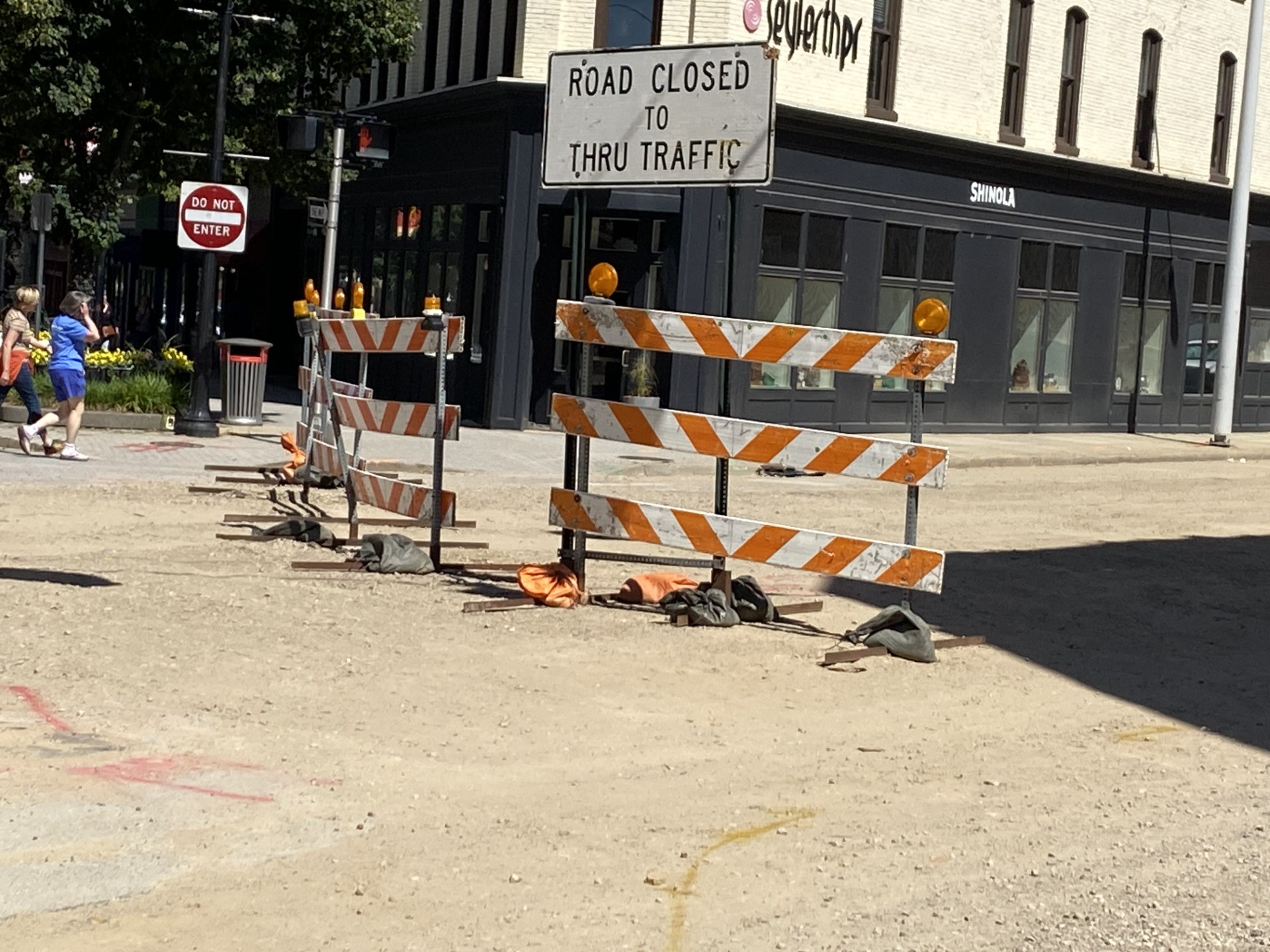 Division Ave construction