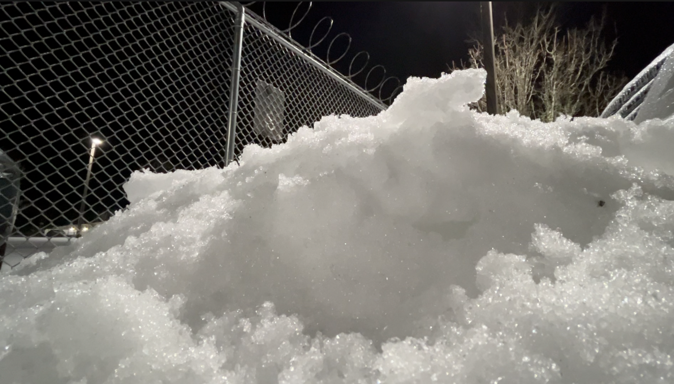 Ice gathers around Big Bend and South George neighborhoods 