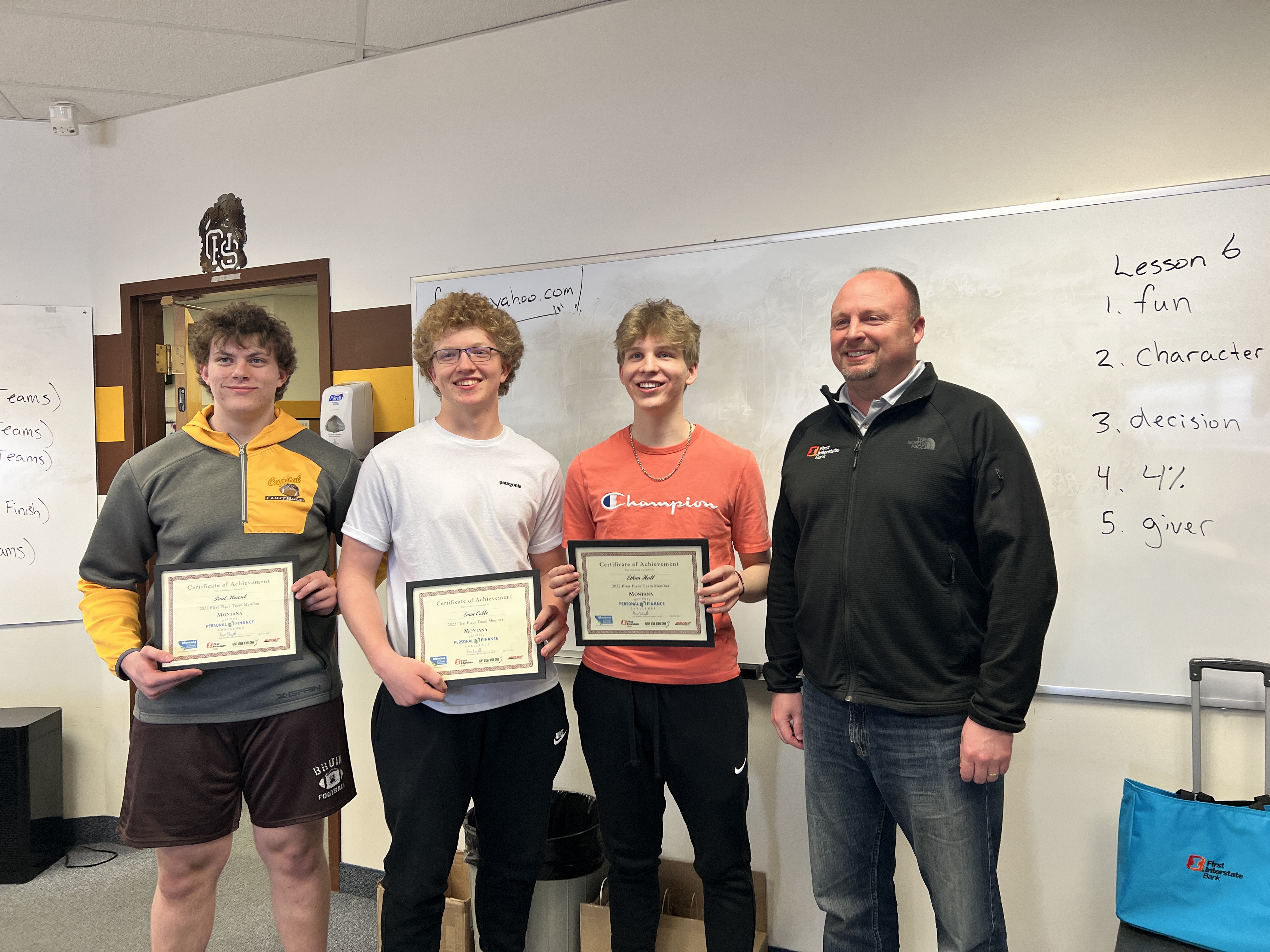 Three Capital High School students win statewide financial competition - Vimarsana News