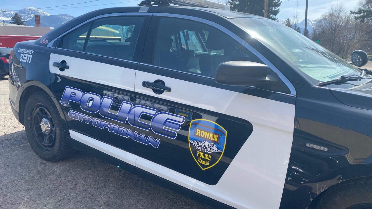 Ronan police car
