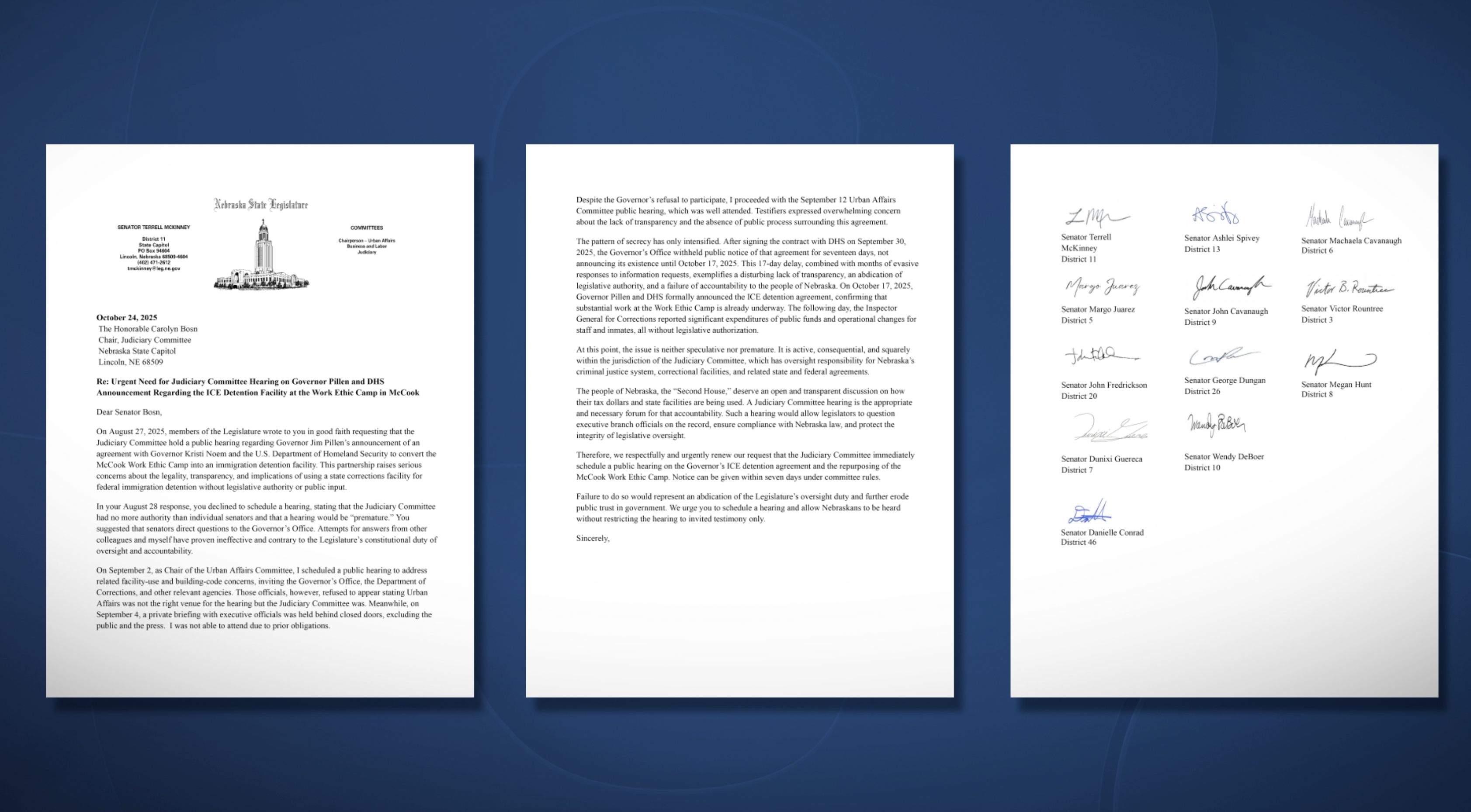 Lawmakers demand hearing on McCook Work Ethic Camp’s ICE conversion