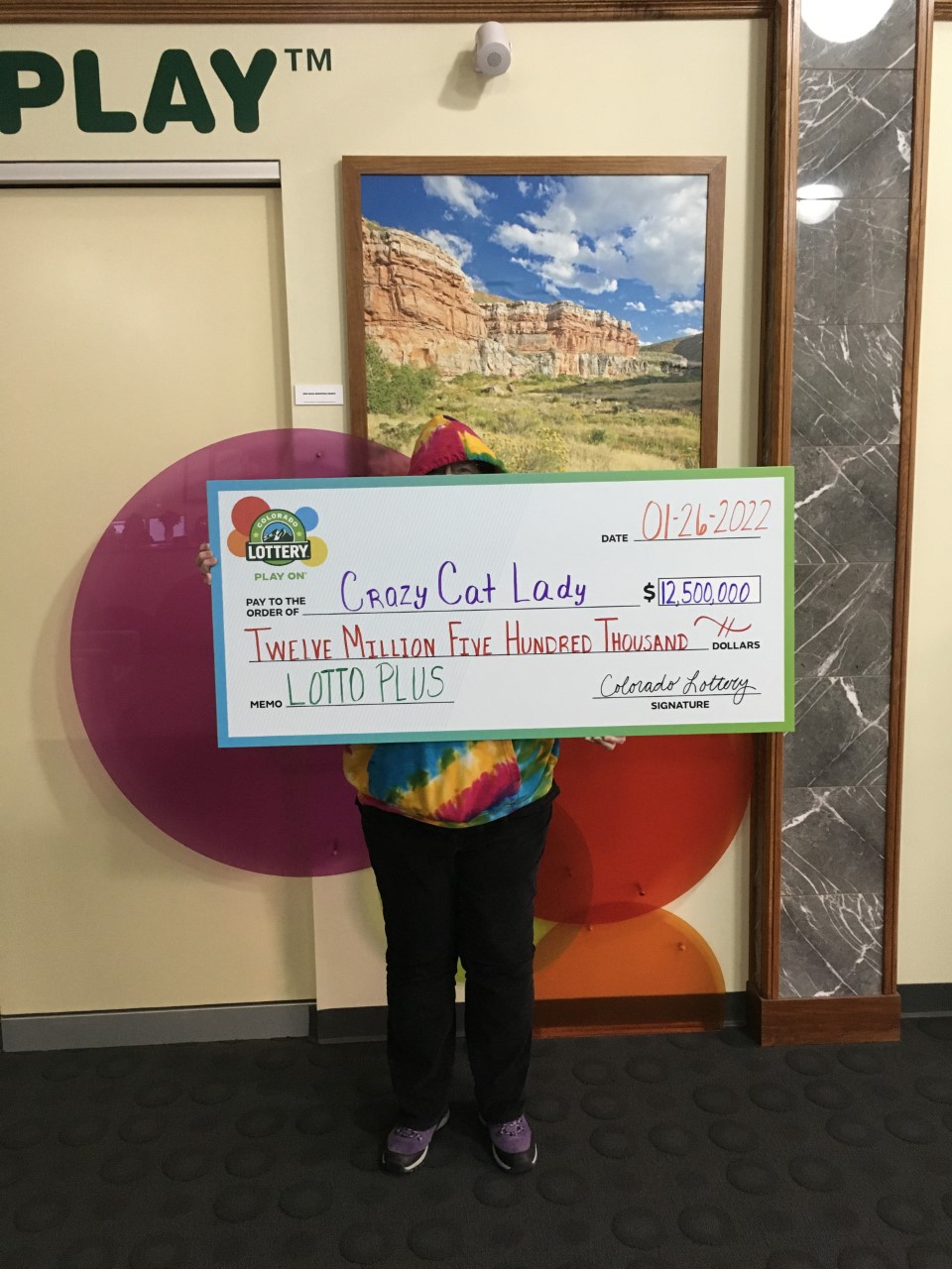 'Crazy Cat Lady' Lottery Winner