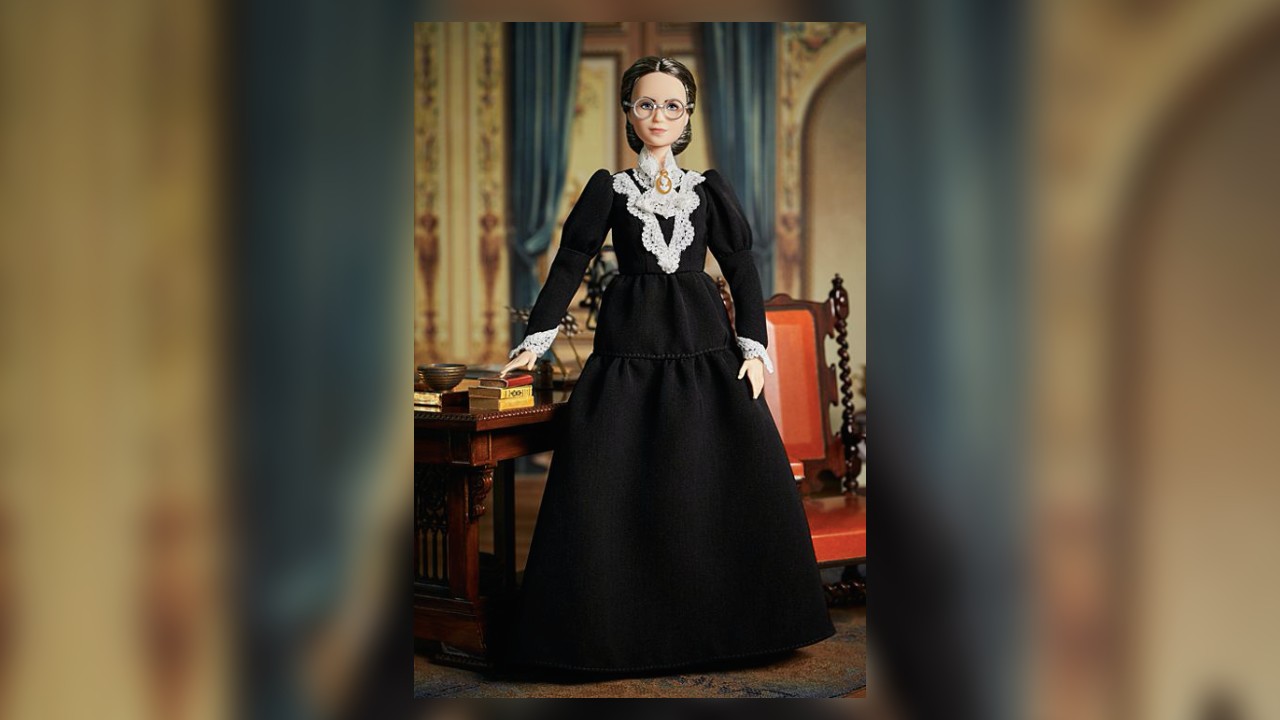 Mattel adds Susan B. Anthony Barbie to its 'Inspiring Women' collection