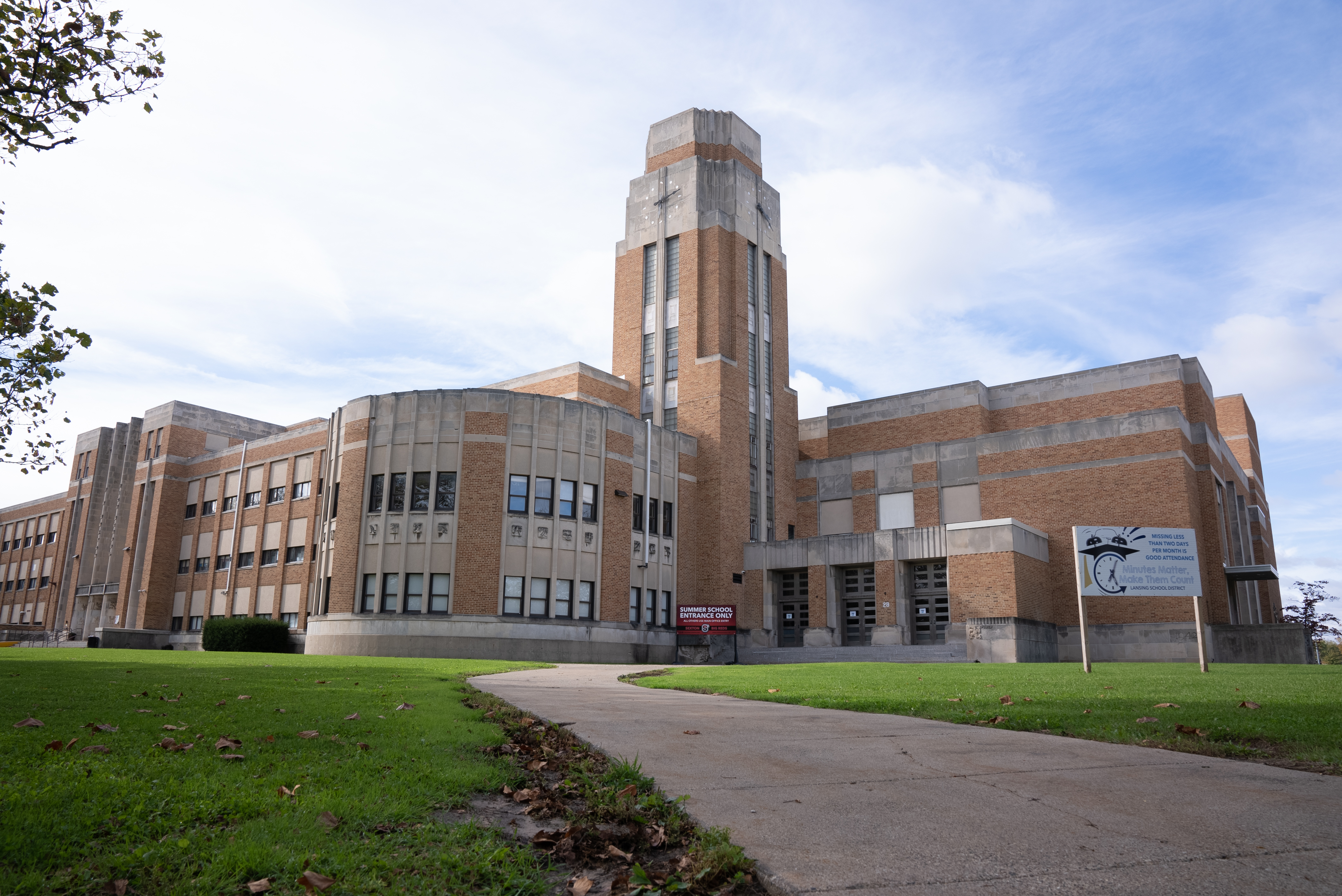 J.W. Sexton High School in Lansing