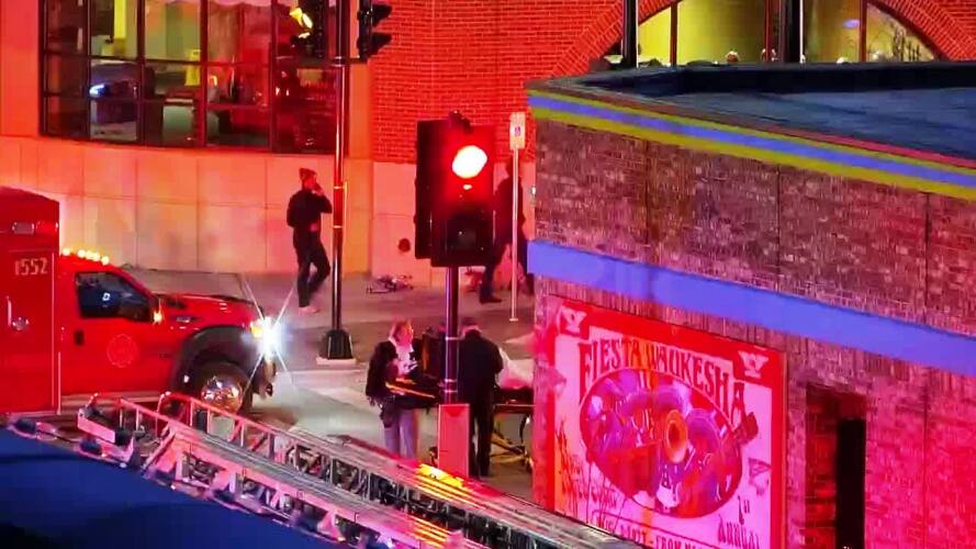 Holiday parade accident