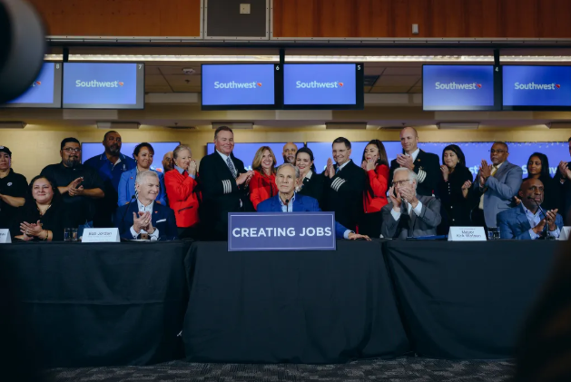 Abbott, Southwest Airlines announcement 1212.png