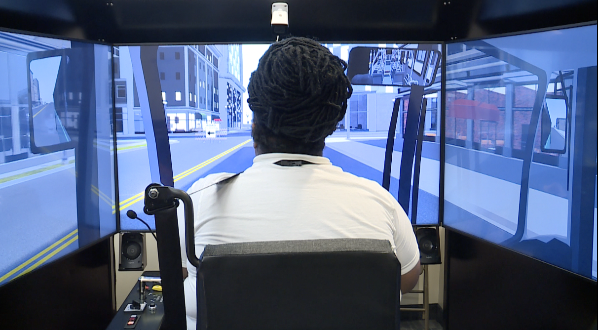 "It simulates real life," HRT's new bus simulator helps train drivers ahead of 757 Express launch
