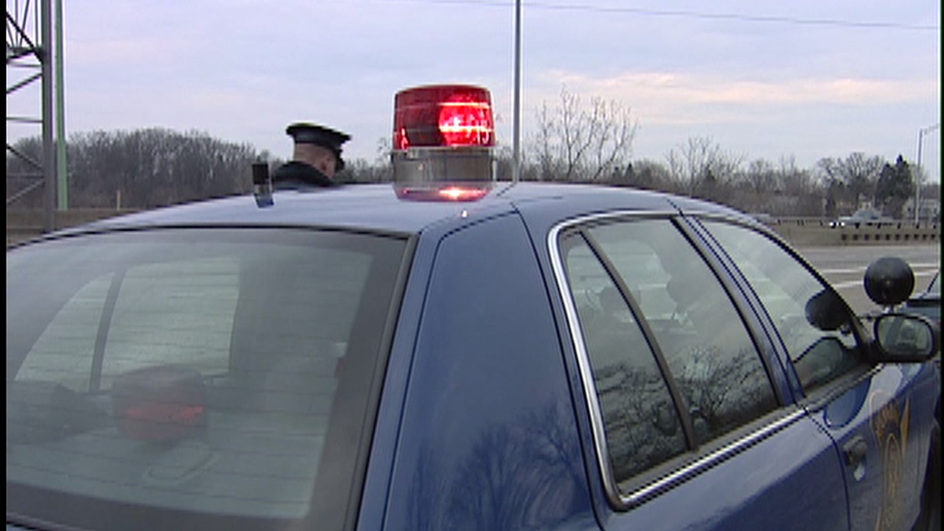 MSP strobe daytime Michigan State Police file photo